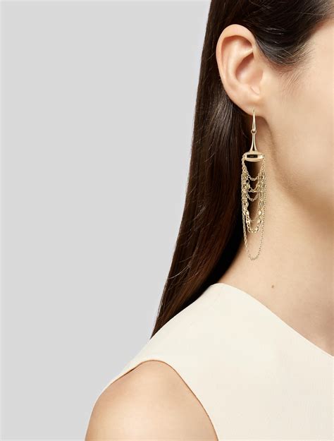 gucci teardrop earrings|gucci chandelier earrings.